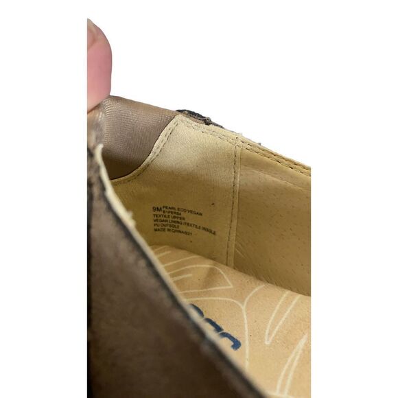 JBU Vegan Maryjane Flats 9 Pearl - Picture 3 of 5